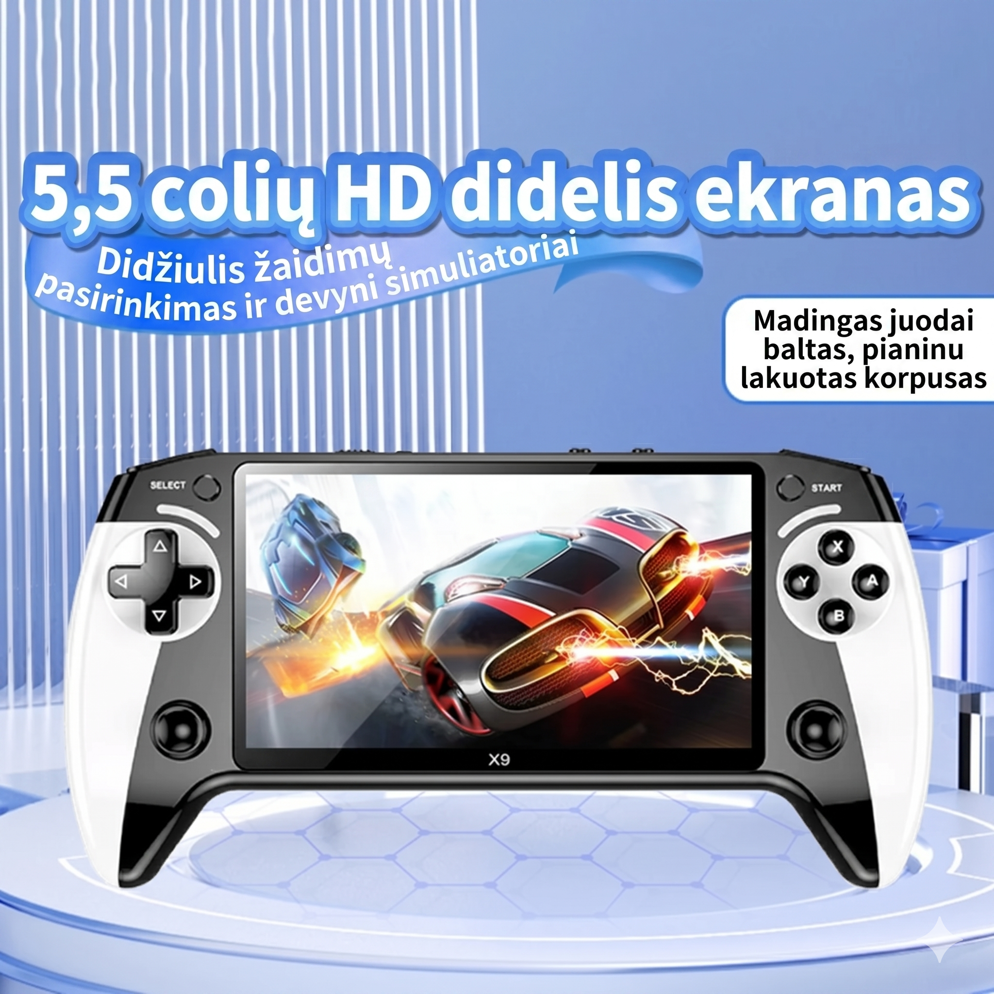 Consola de juegos: ¡juegos, música, películas, todo en tu bolsillo!
