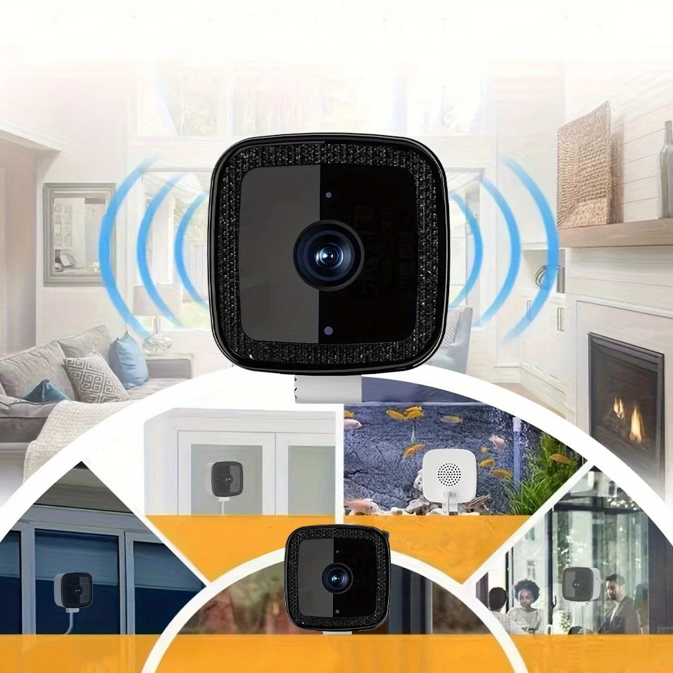 Cámara Wi-Fi inteligente + tarjeta de memoria de 64 GB de regalo